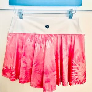 Faye + Florie Pink Starburst Holly Tennis Skirt